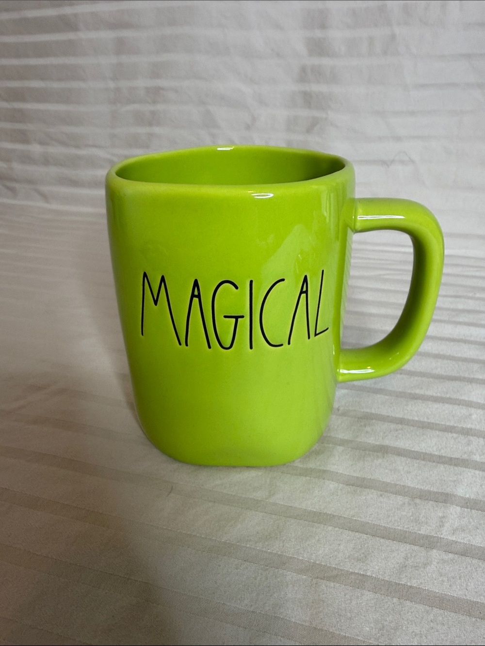 Rae Dunn Green 'MAGICAL' Ceramic Mug